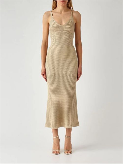 Abito TWINSET realizzato in maglia di viscosa<BR/>